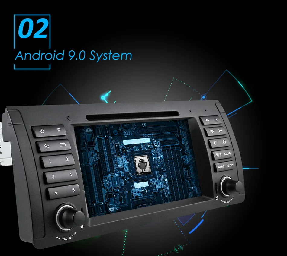 Flash Deal Eunavi Quad Core 1 din Android 9.0 Car DVD player Radio GPS Navigation Car Stereo For BMW E53 E39 X5 Support TV 4G WiFi OBD DVR 5 Flash Deal Eunavi Quad Core 1 din Android 9.0 Car DVD player Radio GPS Navigation Car Stereo For BMW E53 E39 X5 Support TV 4G WiFi OBD DVR 5