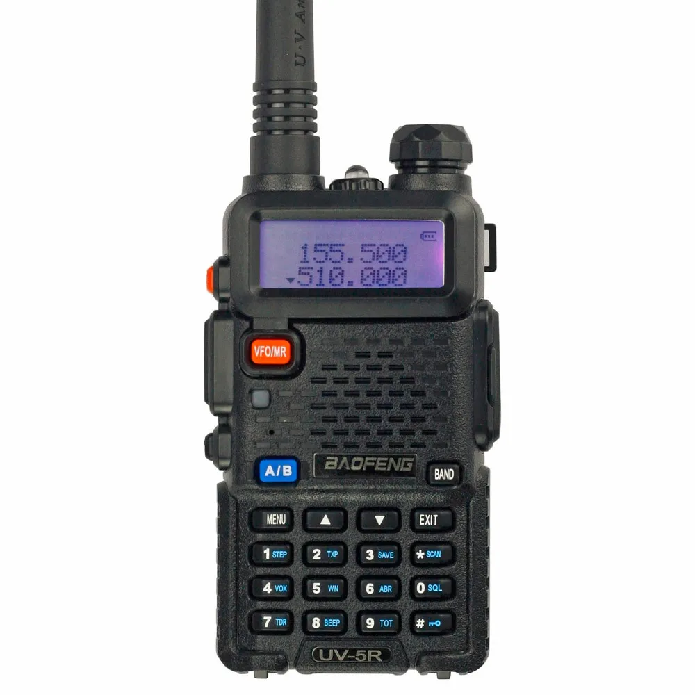 Baofeng UV-5R 136-174/400-520 МГц рация 5 Вт UHF и VHF Двухдиапазонный портативный Радиоприемник uv5r