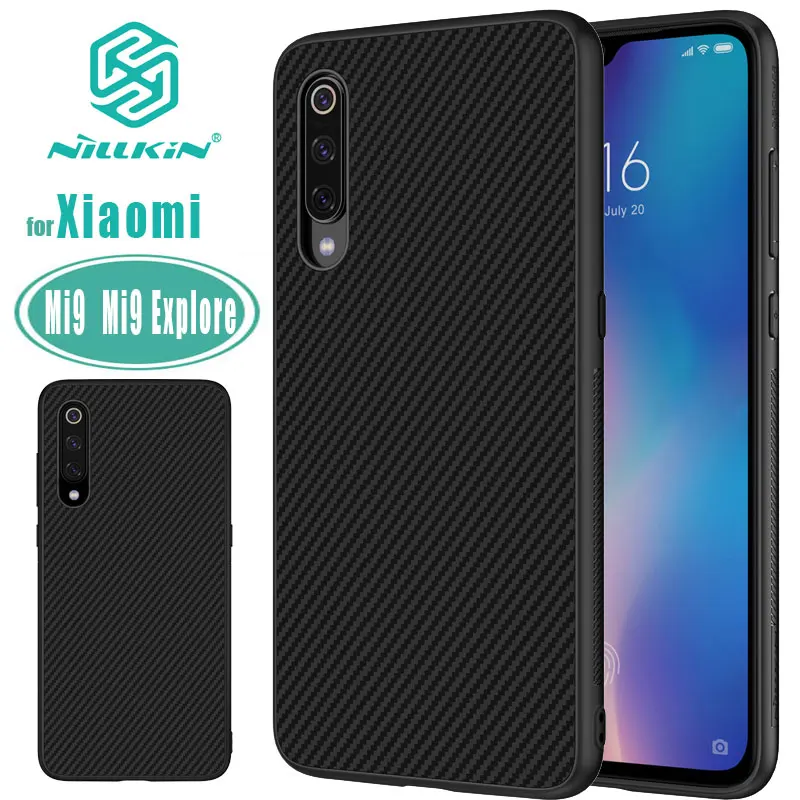 

for Xiaomi 9 Case Mi 9 Explore Nillkin Synthetic Fiber Hard Back Cover Case Phone Case for Xiaomi 9 Mi 9 Explore Nilkin Case
