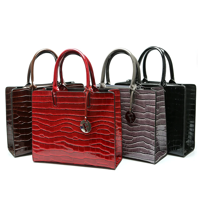 

Luxury Crocodile Pattern Women Handbags Fashion Sequined Shoulder Bag Female Big Tote Bag Brand Leather Crossbody Bags for Women