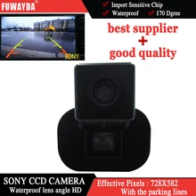 FUWAYDA CAR REAR VIEW REVERSE BACKUP PARKING COLOR SONY CCD/WATERPROOF/NIGHT VISION CAMERA FOR KIA FORTE/ Hyundai Verna