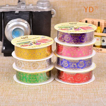 

accessories lace hollow transparent tape color manual personality office tape 10 mm width 1 m length childeren stationery 10pcs