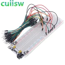 1pcs NUOVO MB-102 MB102 Tagliere 830 Point Solderless PCB Bordo di Pane di Prova Sviluppare FAI DA TE