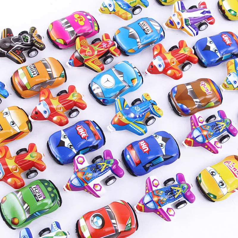 

Hot 5pcs/set Pull Back Power Mini Cars Airplane Toy Set Car Plane Model Birthday Gift Toys for Kid Children Boy