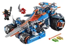 LEPIN Nexo Knights Clay’s Rumble Blade Axl Combination Marvel Building Blocks Kits Toys Minifigures Compatible Legoe Nexus
