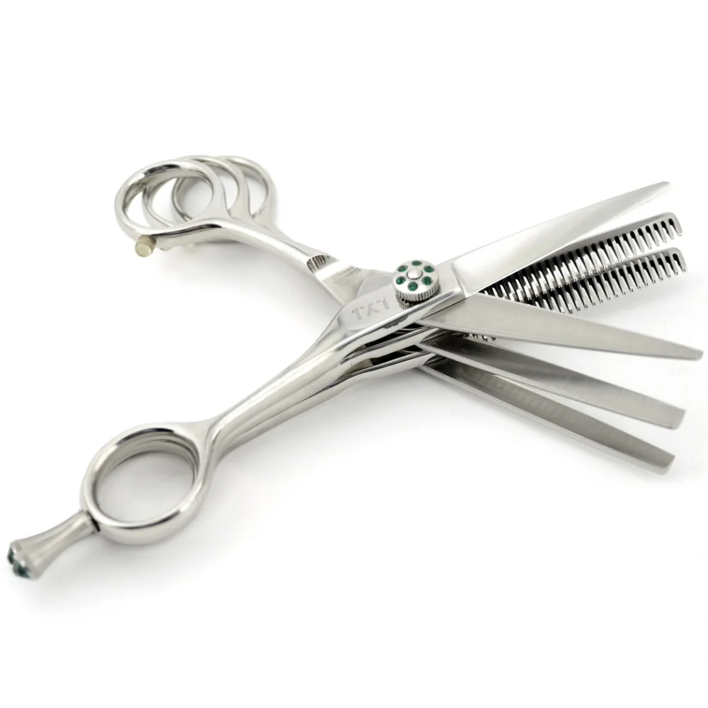 

3in1 Combo 5.5" Inch Thinning Scissors Hairdressing Barber Different Tooth Pitch