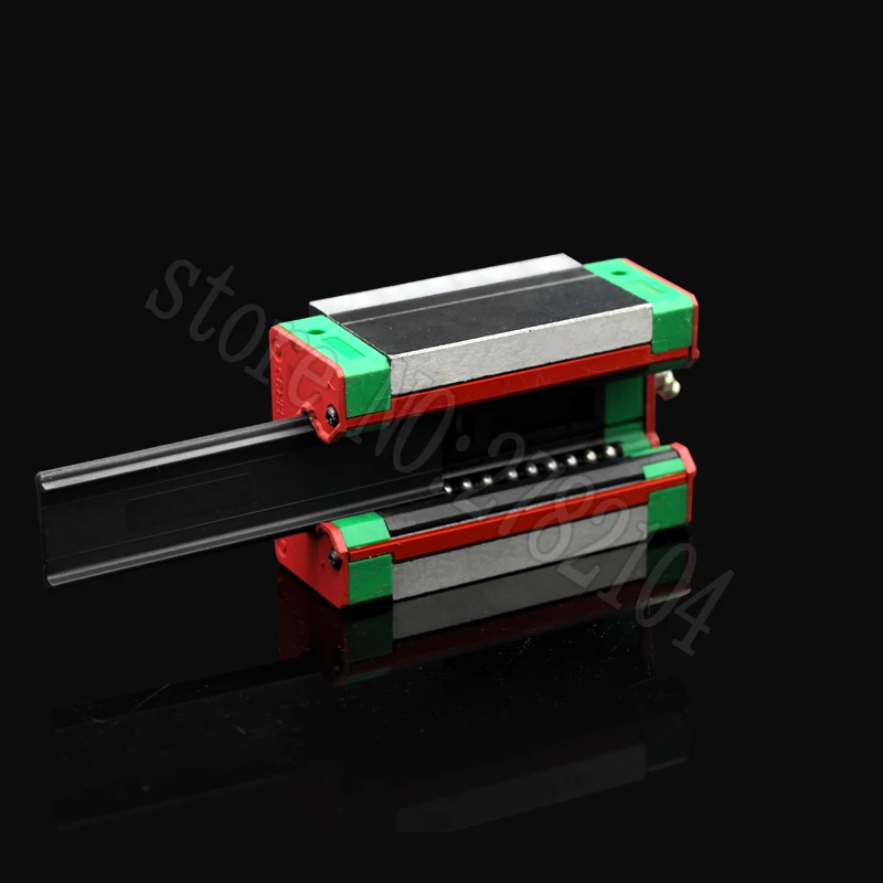 100mm de comprimento com 1 novo guia linear ferroviario hgr20 04