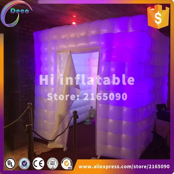 

cheap led portable inflatable photo booth