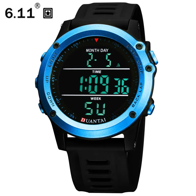 

DUANTAI Watch Men Waterproof LED Digital Designer Watch Relojes Mujer Military Clock Relogio Masculino
