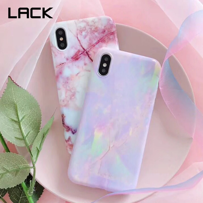 Отсутствие Красочный Абстрактный Лазерная Телефон чехол для iphone 6 6s 7 8 Plus чехлы х