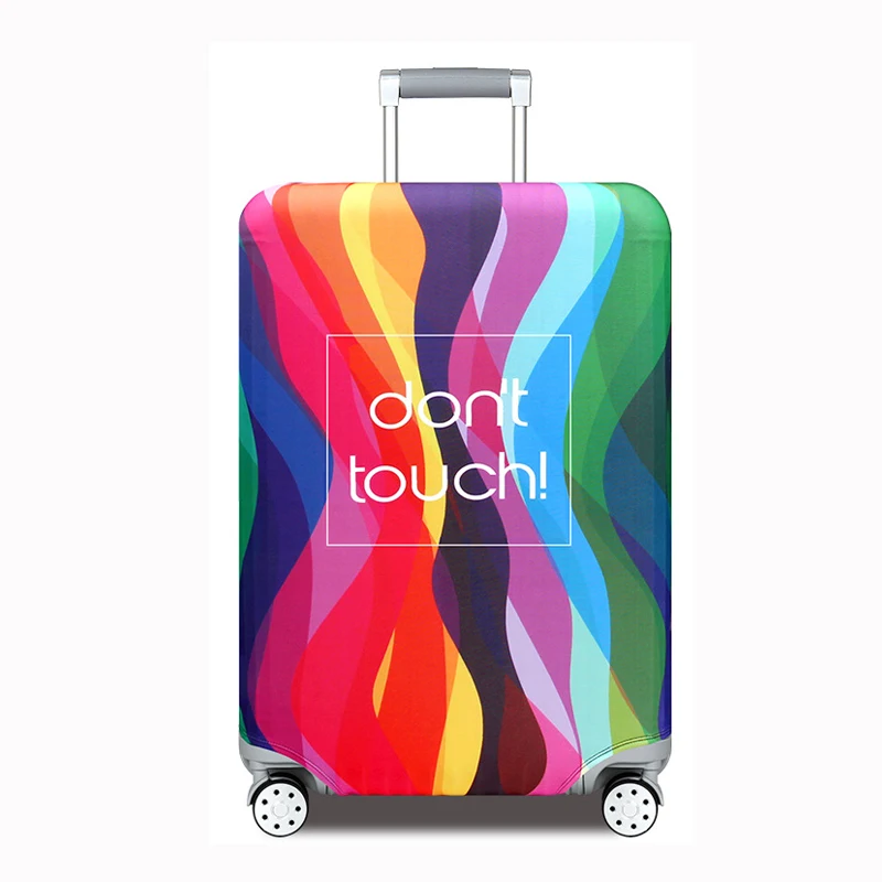 OKOKC эластичный толстый граффити чехол для чемодана защитный чехол для багажника чехол для 19 ''-32'' чехол для костюма - Цвет: J