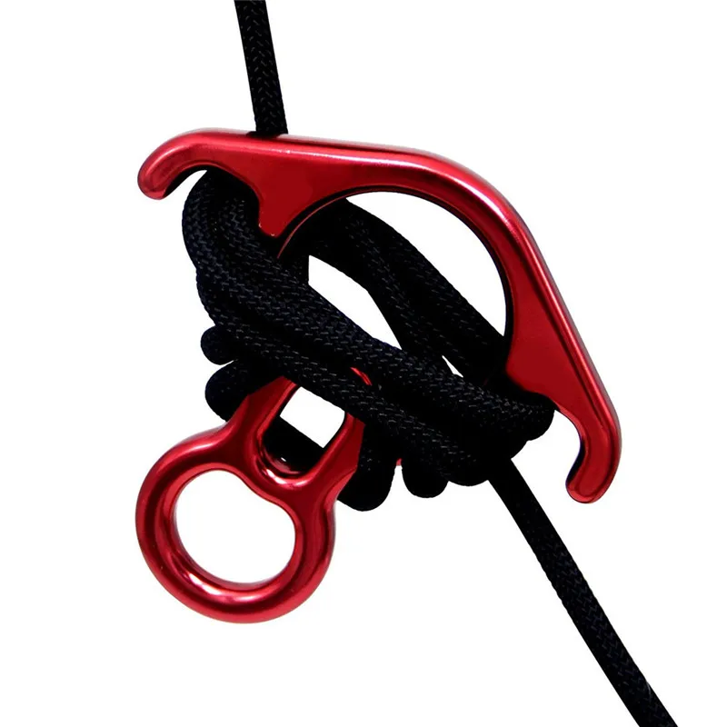 1PC Outdoor 40KN Tree Rock Climbing Figure 8 Descender Rappelling Gear