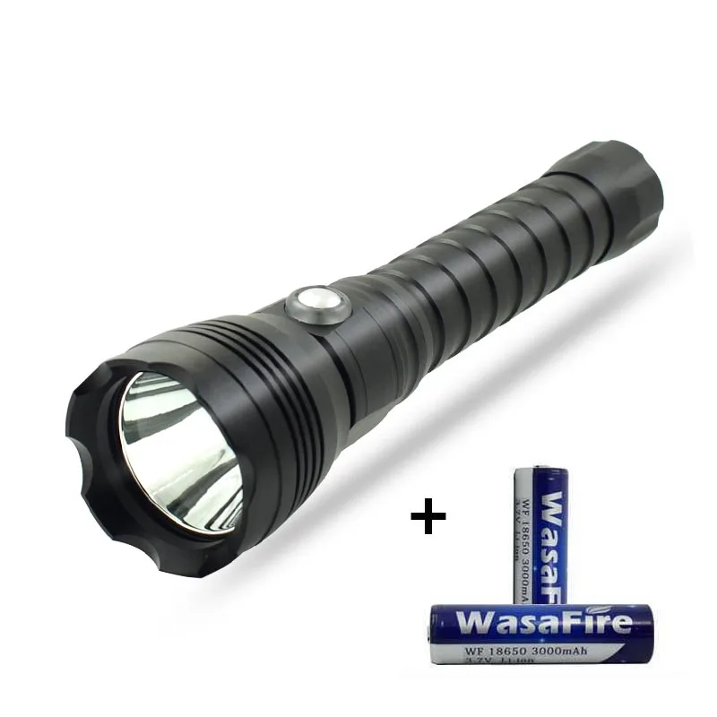 

Diving Flashlight 18650 Scuba Torch XHP70 LED Flash Light Underwater 100m Waterproof Lamp With 18650 Battery For Camping Diver