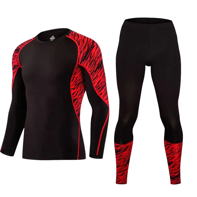 youth red compression tights