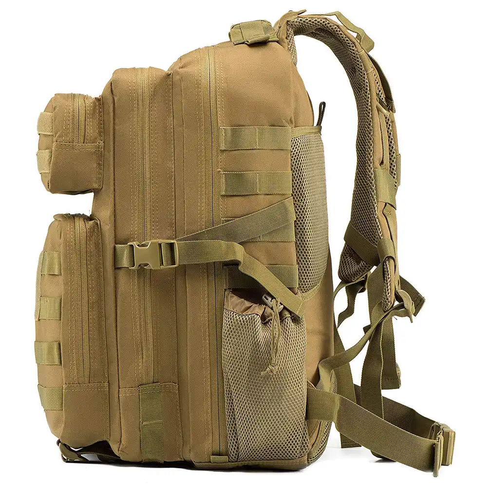 OLEADER Military Tactical Backpack 40L Waterproof Rucksack Large Molle Assault Backpacks with a Waist Bag for Outdoor Trekking Travelling Hiking Camping