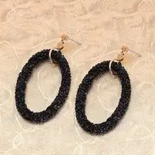 

Oorbellen Crystal Earrings For Women Big Long Jewelry Earrings Eye Palm Fashion Earrings Pendientes Brinco Christmas Earrings