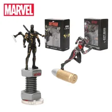 2 шт. 5-7 см игрушки Marvel Мстители эндшпиль мини муравей желтая куртка ПВХ Фигурки супергероя Коллекционная модель кукла игрушка антман