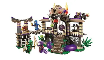 

BELA 10324 Ninjagoed Enter The Serpent Building Blocks Figuras Juguetes Assembling Toys for Children Compatible 70749