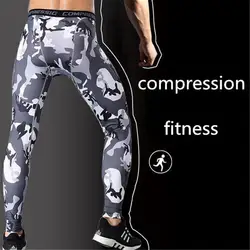 Компрессионные колготки для мужчин тренировочные брюки фитнес-Леггинсы облегающие брюки мужские Легинсы джоггеры тренировочные леггинсы