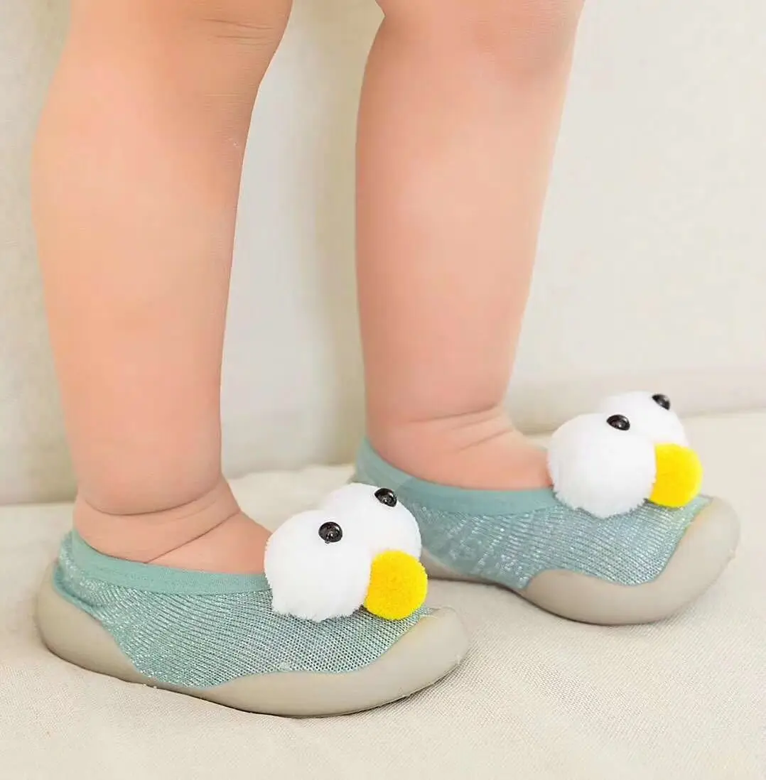 

1pair Summer Cute Toddler girl Sock Shoes Soft Anti-slip Cartoon Sesame Street Baby Infant Socks Low-cut Uppers kids boy Stuff