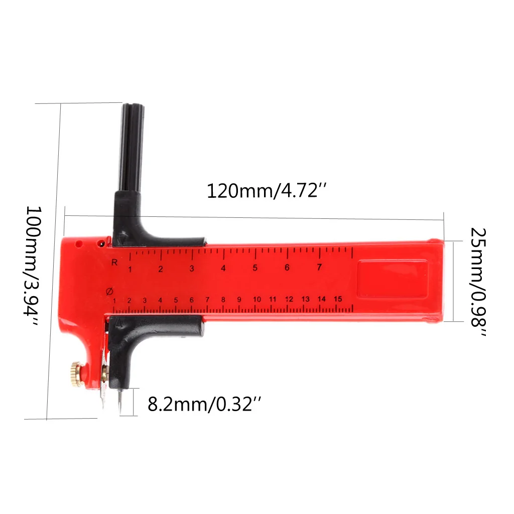 Роторный компас круг резак бумажный картон резиновый виниловый кожаный художественный инструмент