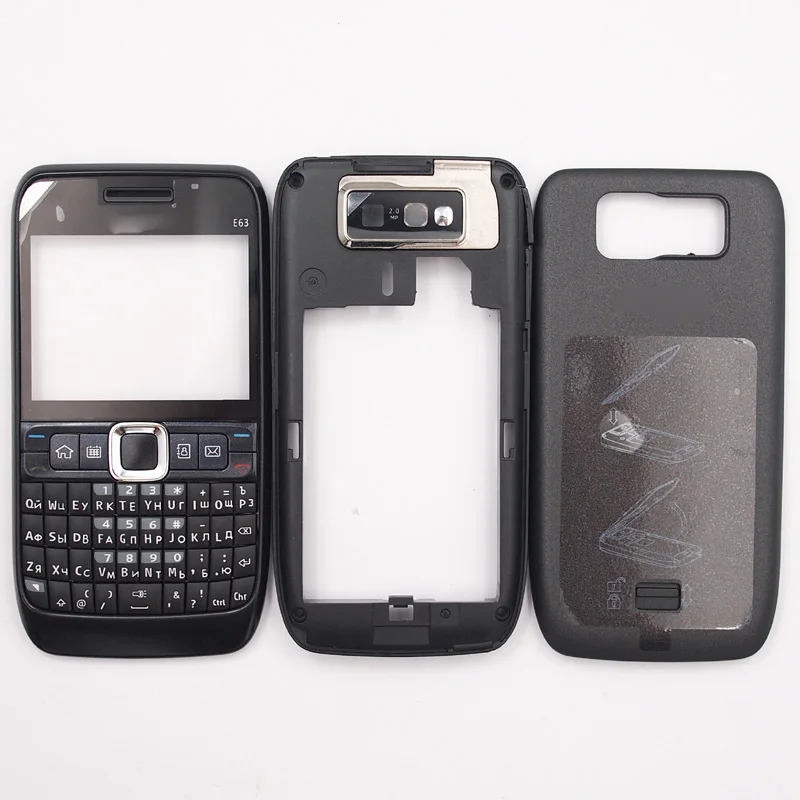 

BaanSam New High Quality Housing Case For Nokia E63 With Russian Keyboard