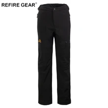 ReFire gear осенние зимние походные уличные брюки женские теплые водонепроницаемые походные флисовые брюки Женские ветрозащитные быстросохнущие спортивные брюки