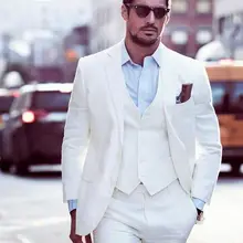 В году, прибытие нового высокого качества костюм формальной свадьбы Жениха Лучший мужской костюм мужское платье(пальто+ брюки+ жилет, галстук