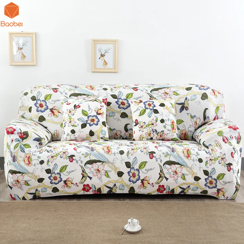 cheap 1Pcs Protector Sofa tight wrap all inclusive slip resistant sofa cover elastic Sofa Towel Single Two Three Four seater 31
