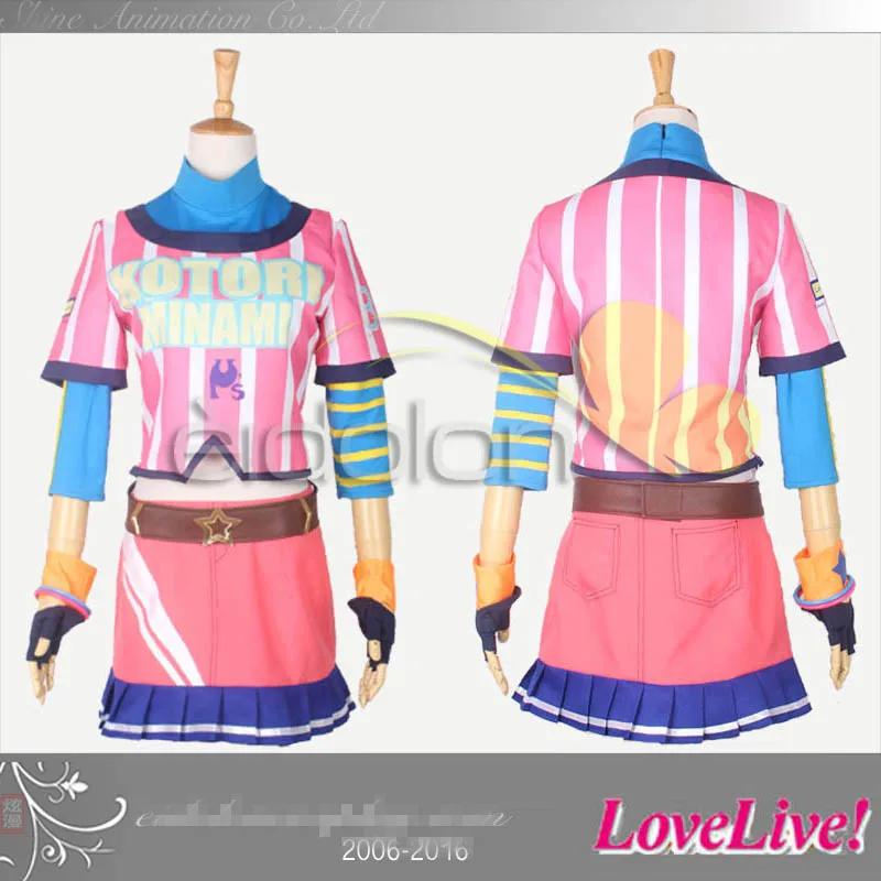 Image Love Live Minami Kotori Uniforms Baseball Awken Dress Cosplay Costume Custom Made Free Shipping