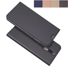 Nova 2i matte carteira flip caso capa para huawei nova 2i magnética adsorção caso de negócios coldre