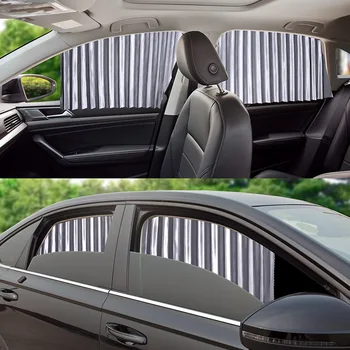 

Car Side Window Sunshade Cover UV Protection Car Window Curtain Summer Sunshade Window Protector Auto Sun Shades Car Accessories