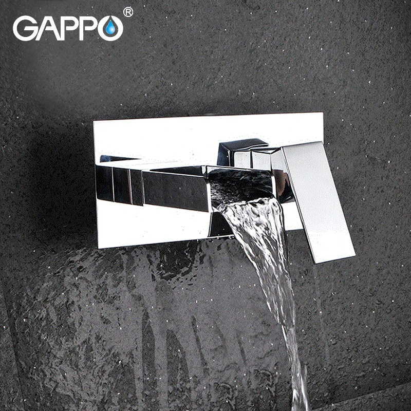 

GAPPO Basin faucet basin mixer tap bathroom faucet brass wall mounted water sink mixer faucet bathroom waterfall dfrkjhre