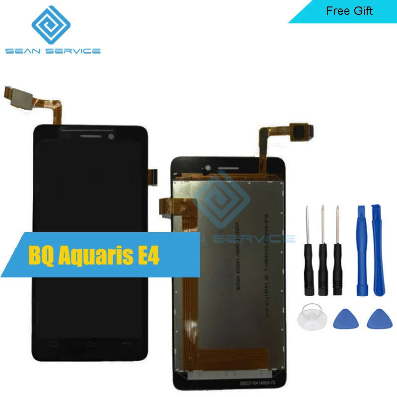 

For BQ Aquaris E4 LCD in Mobile phone LCD Display+Touch Screen Digitizer Assembly 4.0" in stock
