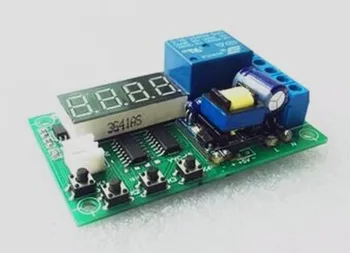 

Free Shipping!!! AC 220V Mechatronics Conversion Trigger Delay Timing Cycle Time Delay Relay Module