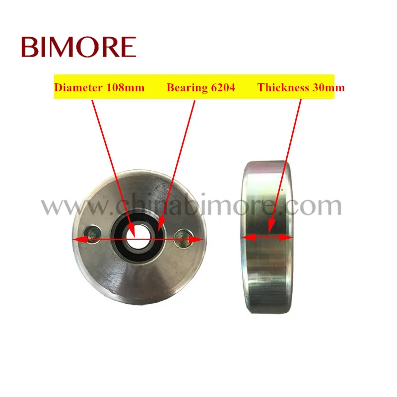 Escalator Handrail Guide Roller     108 100 90 80 7530 6204  RMB45-65 (7)