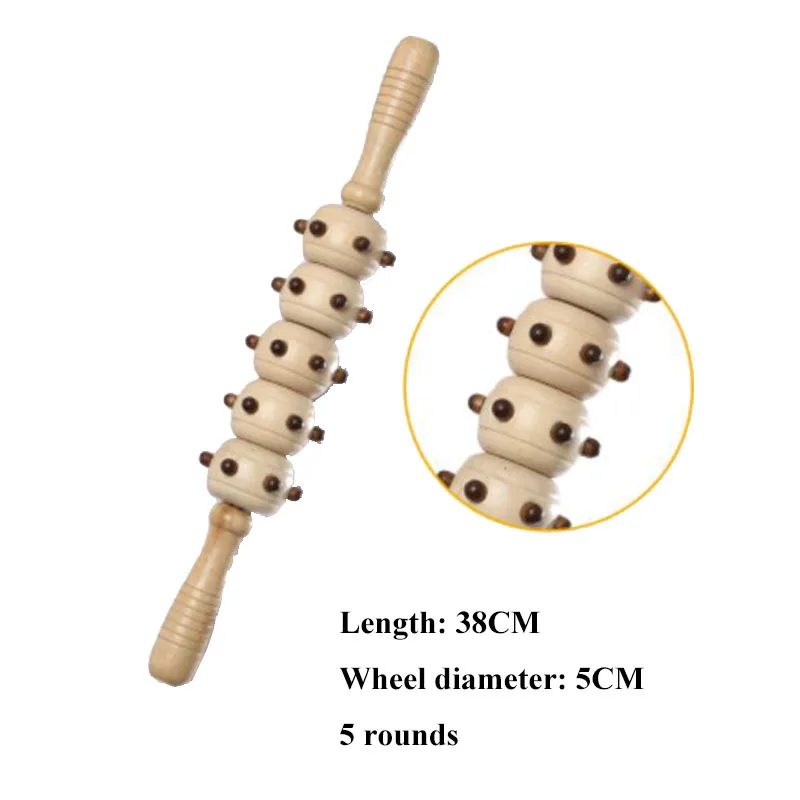 Белый 5 belting кожаный шарик йога Меридиан тонкий вал стержень всего тела Массажная палка откатывающаяся назад массаж lamented Талия шеи l