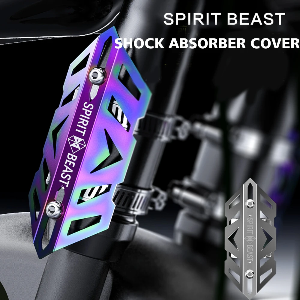 

SPIRIT BEAST Motorcycle Shock Absorbers Protection Cover Scooter ATV MotorBike for Honda CB190R CBF190 Suzuki EN Benelli TNT KTM