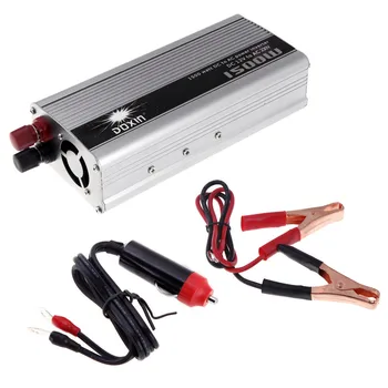 

1500W sliver Sine Wave big Car inverter 24V to 220V/ Power Inverter 24V to 110V/