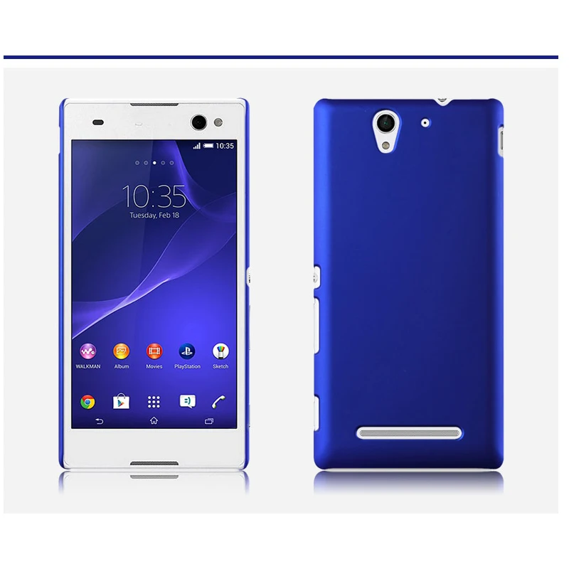 Модный матовый, резиновый, Матированный жесткий чехол для sony Xperia C5 Ultra C4 E5333 C3 Dual D2533 с эффектом потертости