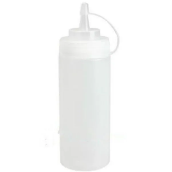 1 Piece 8OZ 12oz 16oz 24oz Hot Sale Kitchen Plastic Squeeze Bottle