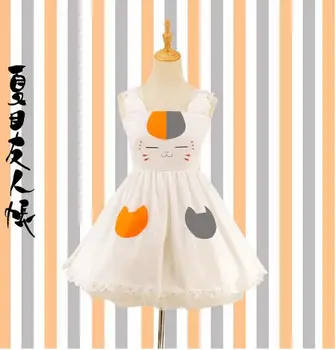 

Hot Anime Natsume's Book of Friends Cat Teacher figure Lolita Dress Cartoon Daily Clothes Cosplay Costume Free Shipping