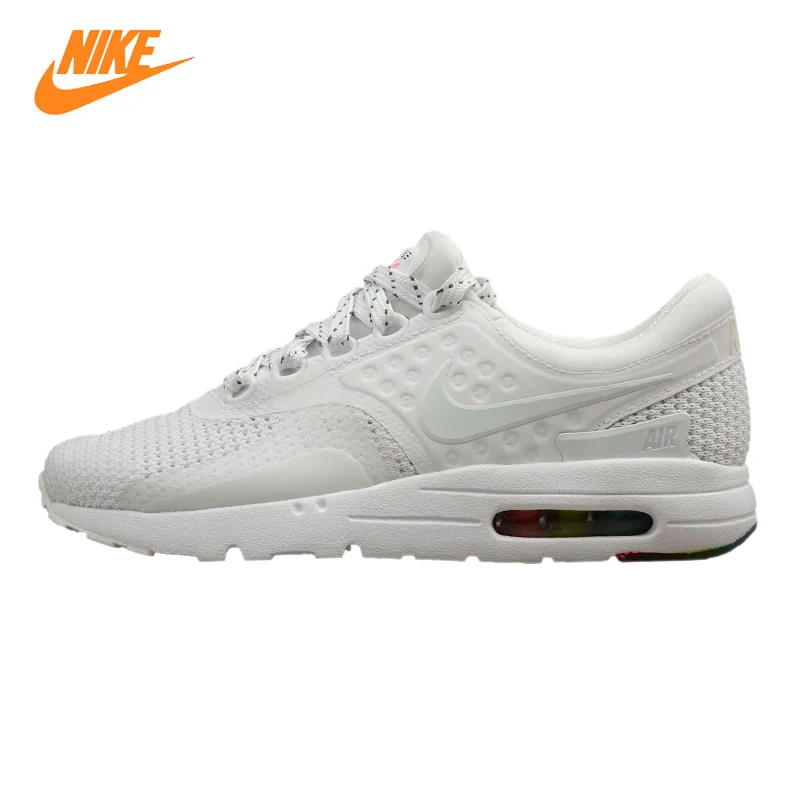 

Nike AIR MAX ZERO QS Men's and Women's Running Shoes, White, Wear-resistant Shock Absorption Breathable Non-slip 789695 101