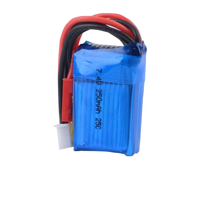 2 3 шт 7,4 V 250mAh 25C 2S короткая карта li-po батарея для мини-пульта дистанционного управления автомобиля 1/35 RC Мини вертолет