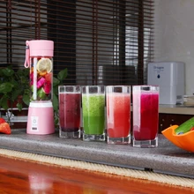 Смешанная фруктовая электрическая соковыжималка, мини Студенческая портативная соковыжималка, полностью автоматическая жареная стаканы для сока молочный встряхивание 400 мл