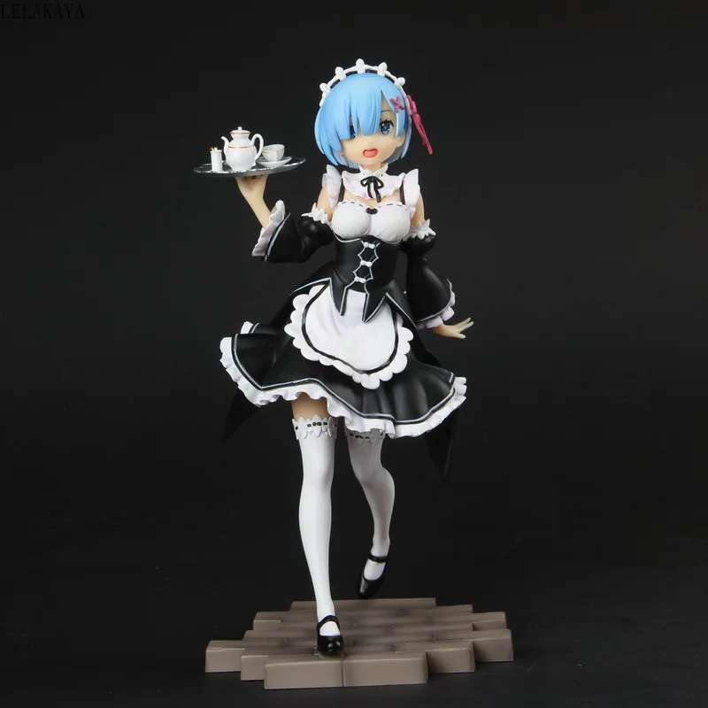 

1pcs Re:Life in a different world from Zero Rem Servant Maid Girl Ver. 1/7 Scale Painted PVC Action Figure Model toys Brinquedos