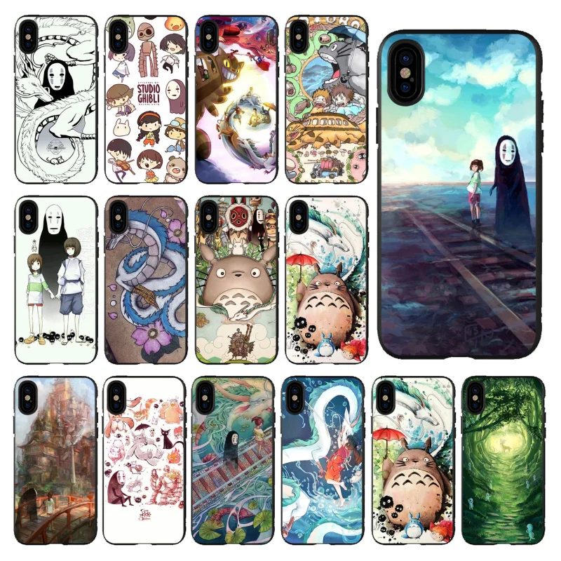 Babaite Studio Ghibli Ghiblies Тоторо Прекрасный Дизайн чехол для телефона Apple iPhone 5 5S SE 6 6S 7 8 Plus X