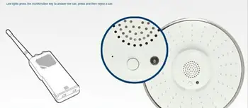 

Showerhead with Waterproof Wireless Bluetooth Speaker for Music Phone Call Bath