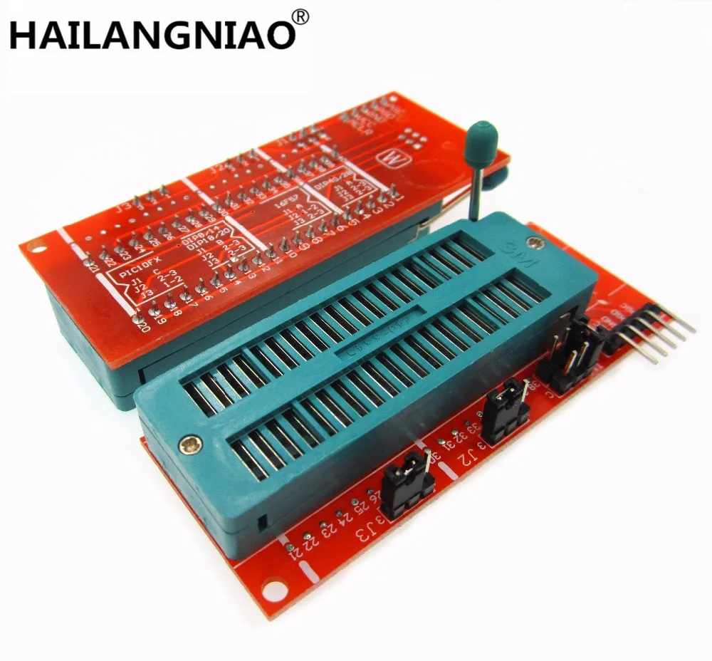 

HAILANGNIAO 1pcs/lot PIC ICD2 PICKit 2 PICKIT 3 Programming Adapter PICKIT2 PICKIT3 Universal Programmer Seat