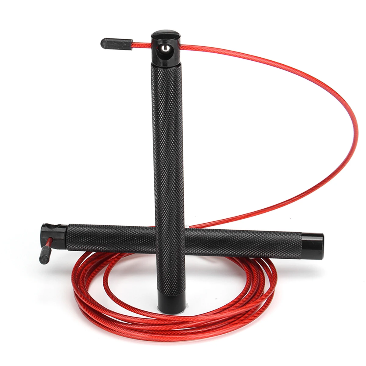 Metal Handle Skipping Rope Speed Jump Rope Fitnesss Steel Wire Jumping Rope with Wire Bearing Exercise Workout 3 Meters